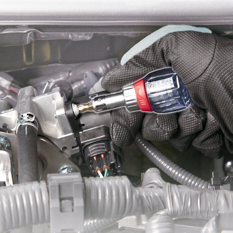 Vessel TD-6700FX-4 Stubby Ratchet Driver (with Flexible Shaft) - Image 4